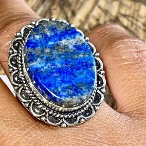 Lapis Lazuli Ring Size 8